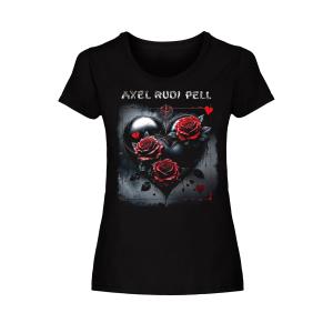 Axel Rudi Pell - Girlie Shirt Heart and Roses