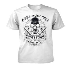 Axel Rudi Pell - T-Shirt White Vintage Ghost Town Tour 2026