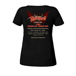 Rock Hard Festival 2026 - Girlie Shirt Main Fledermaus