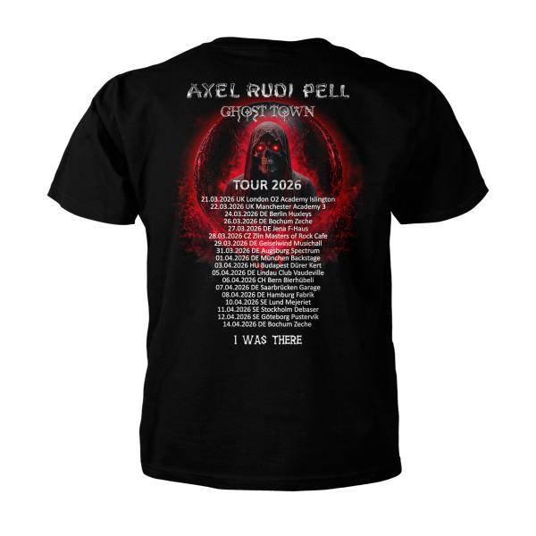 Axel Rudi Pell - T-Shirt Ghost Town Tour 2026