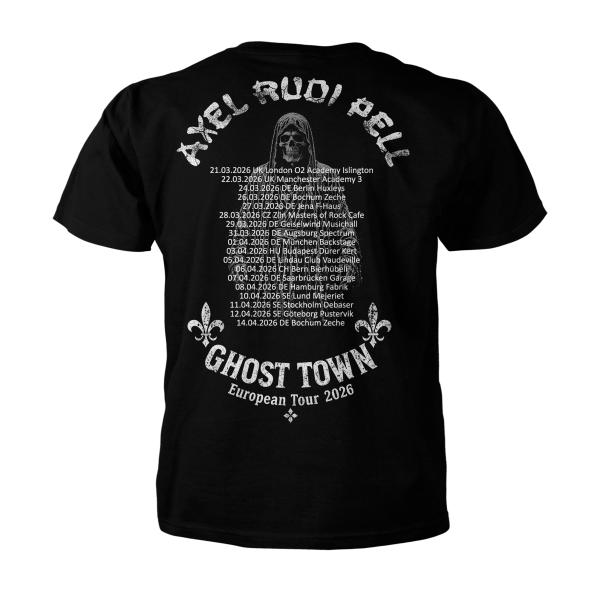 Axel Rudi Pell - T-Shirt Vintage Ghost Town Tour 2026
